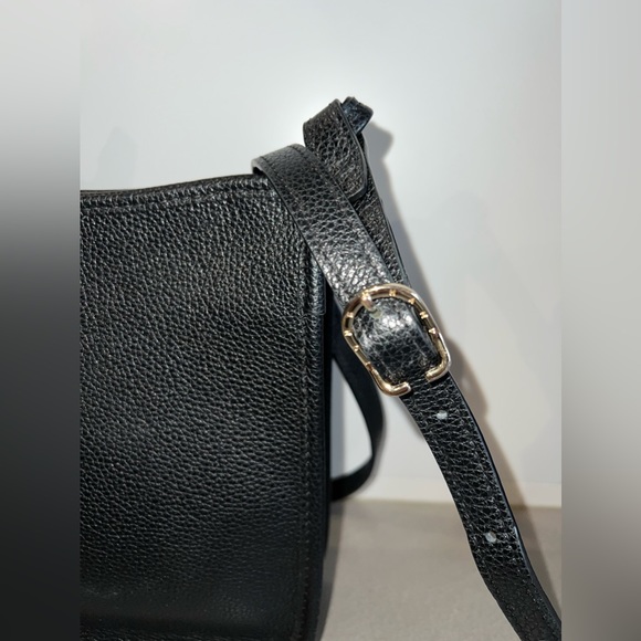 Longchamp Small Le Foulonné Leather Crossbody Bag - Picture 7 of 14